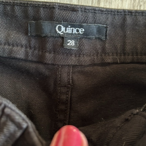Quince Wide leg cropped jeans - Picture 4 of 10